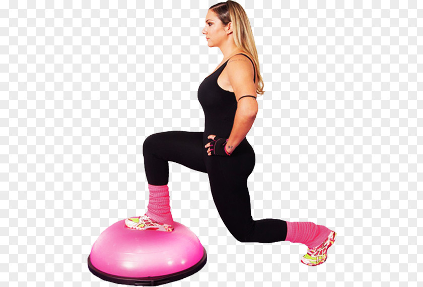 Ball BOSU Balance Physical Fitness CrossFit Personal Trainer PNG