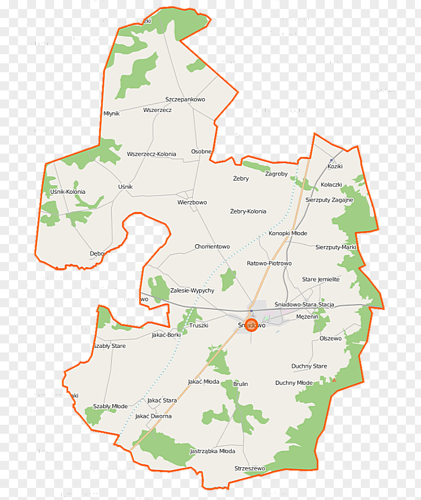 Map Śniadowo, Podlaskie Voivodeship Stara Jakać Grabowo, Łomża County Zagroby, Chomentowo PNG