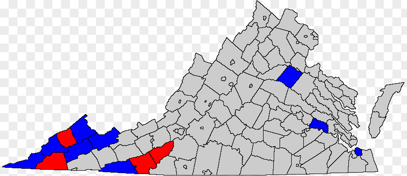 Map United States Senate Election In Virginia, 1970 Elections, 2018 PNG