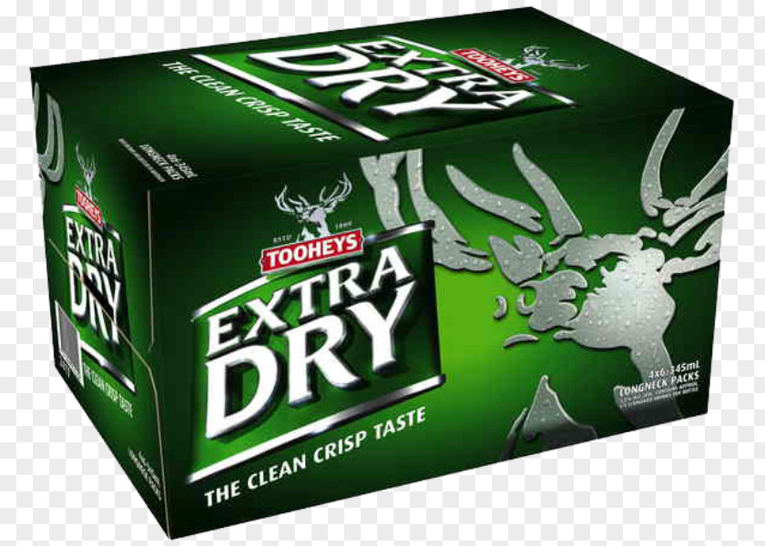 Beer Tooheys Extra Dry Brewery Lager Ale PNG