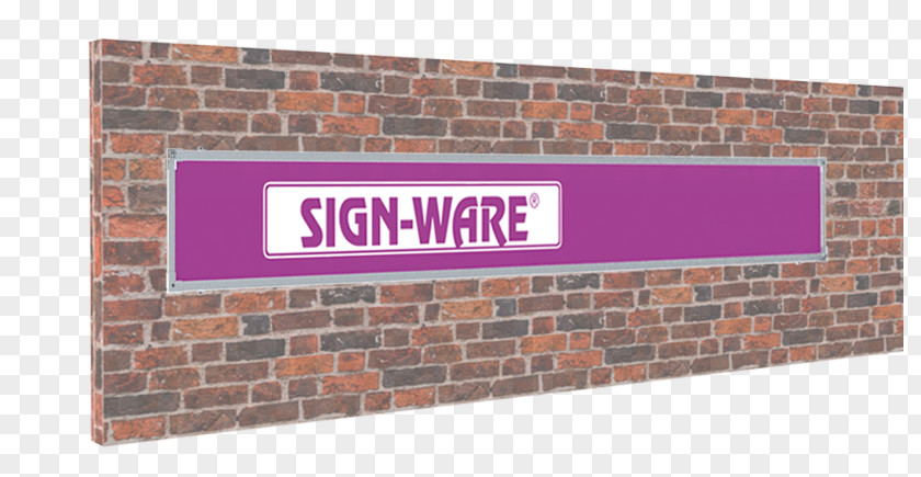Exhibition Brick Signage PNG