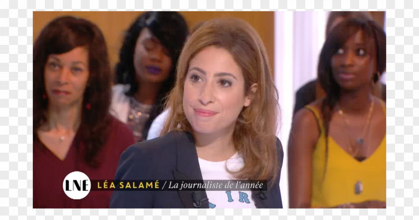 Golden Scriptz Ent Léa Salamé On N'est Pas Couché Television Show France 2 PNG