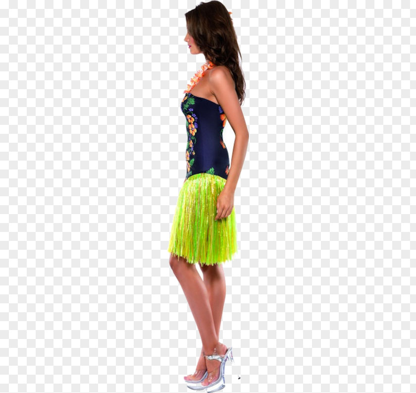 Grass Skirts Hawaii Luau Costume Party Dress PNG