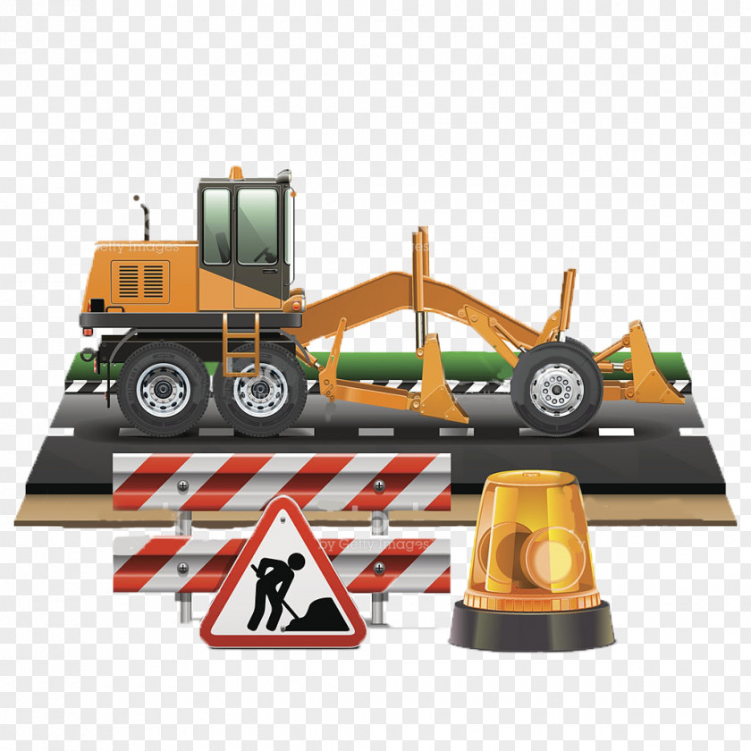 Road Architectural Engineering Grader PNG