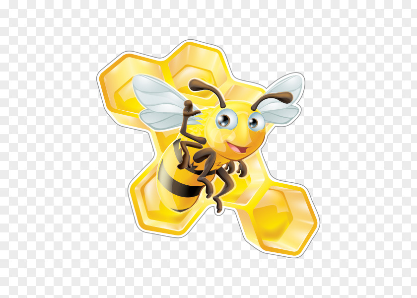 Bee Vector Graphics Honeycomb Clip Art Image PNG