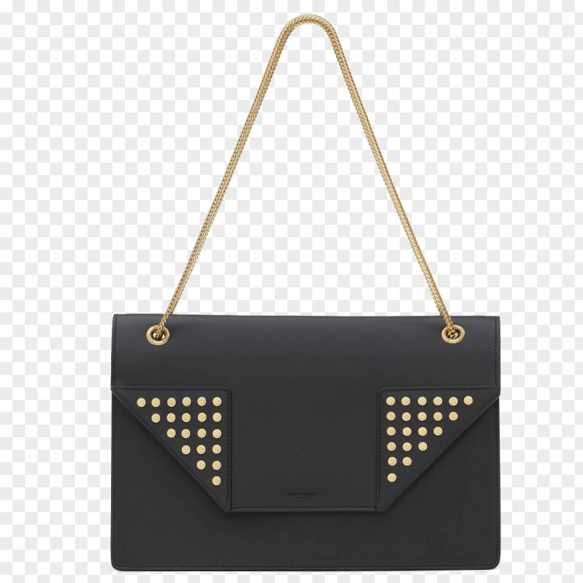 Fashion Shoulder Bag Black Chanel Yves Saint Laurent Handbag PNG