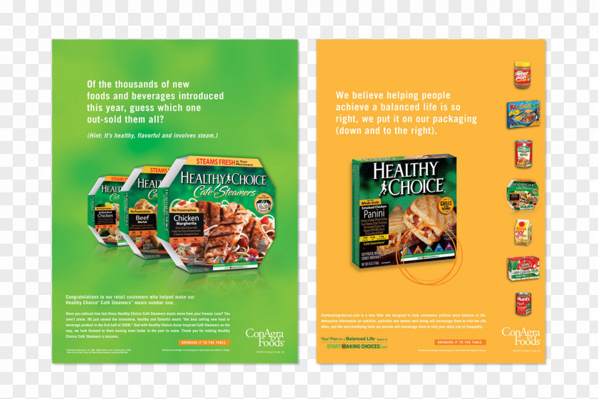 Food Flyer Display Advertising Brand PNG