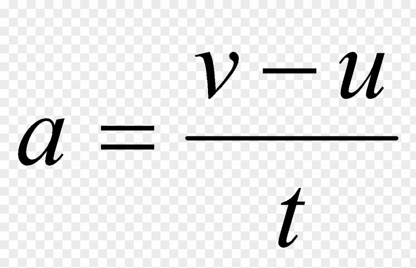 Force And Motion Acceleration Formula Equation Science Velocity PNG