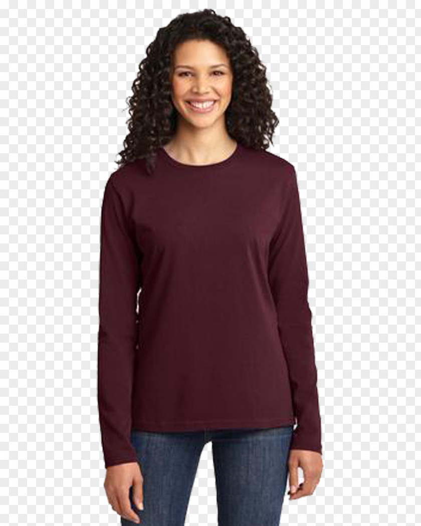 Garments Model Long-sleeved T-shirt Raglan Sleeve PNG