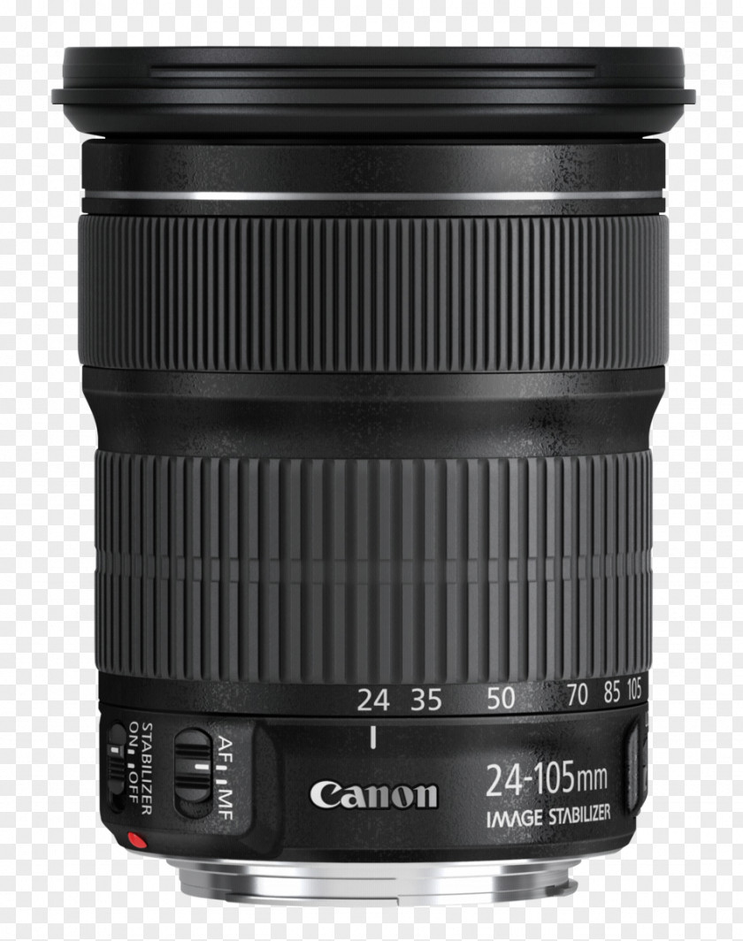 Camera Lens Canon EF Mount EOS 24–105mm Zoom 24-105mm F/3.5-5.6 IS STM PNG