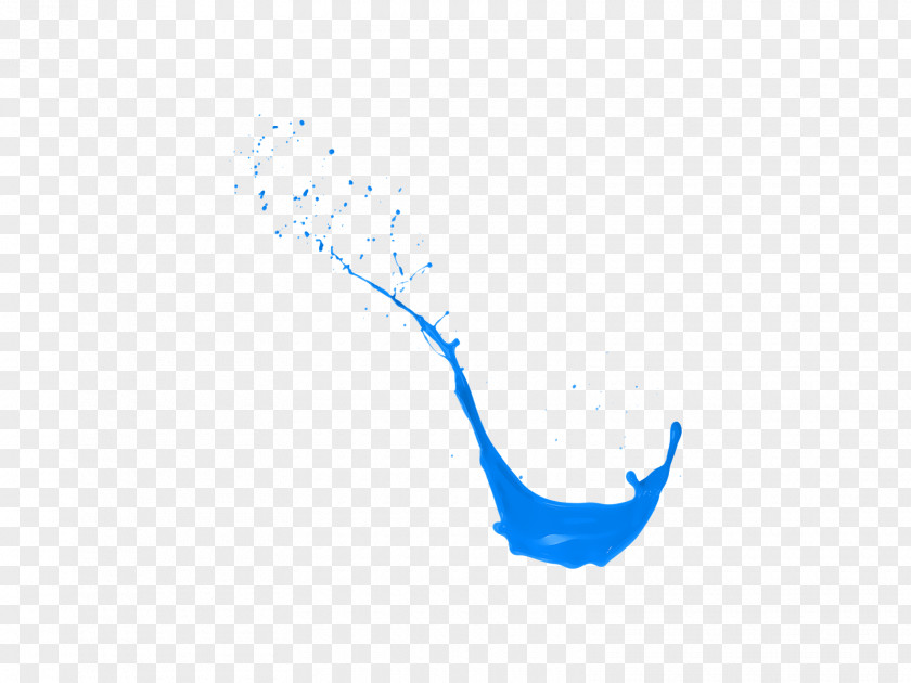 Color Splash Cobalt Blue Azure Sky Desktop Wallpaper PNG