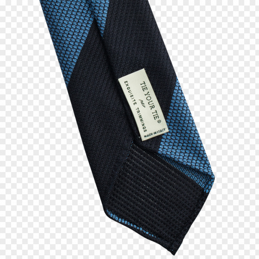 Design Necktie Electric Blue PNG