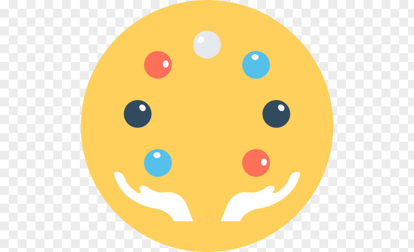 Juggling Emoticon Smiley Circle Clip Art PNG