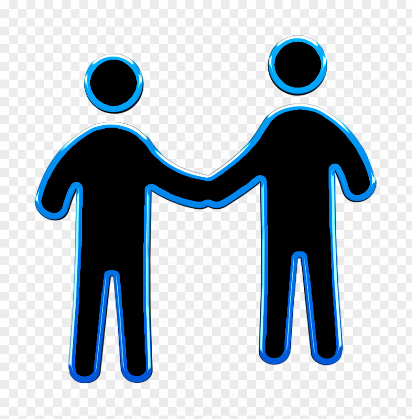 Men Shaking Hands Icon Business Friends PNG