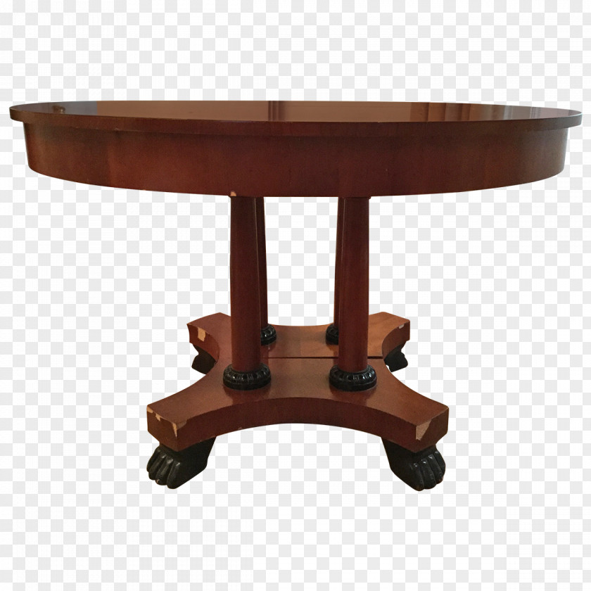 Table Dining Room Matbord Pedestal Furniture PNG