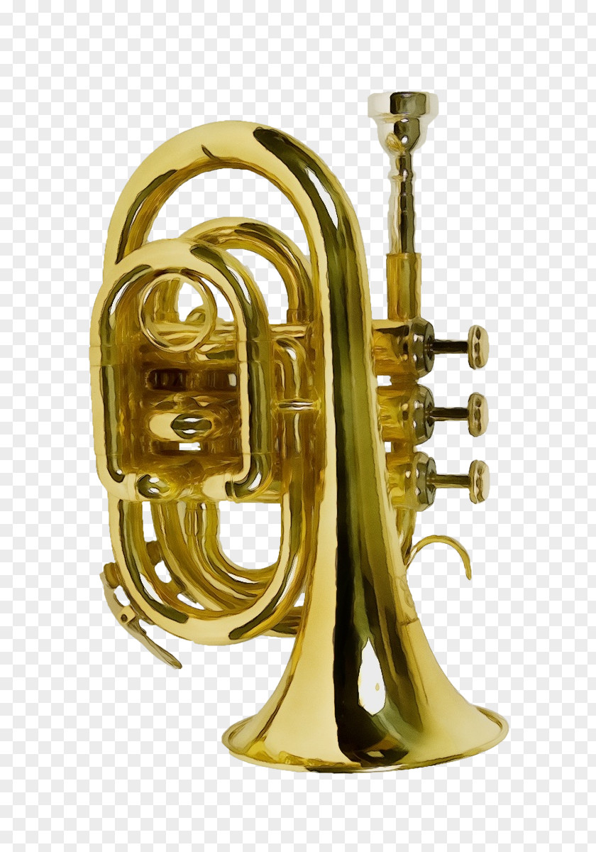 Vienna Horn Mellophone Brass Instrument Musical Wind Tuba Alto PNG