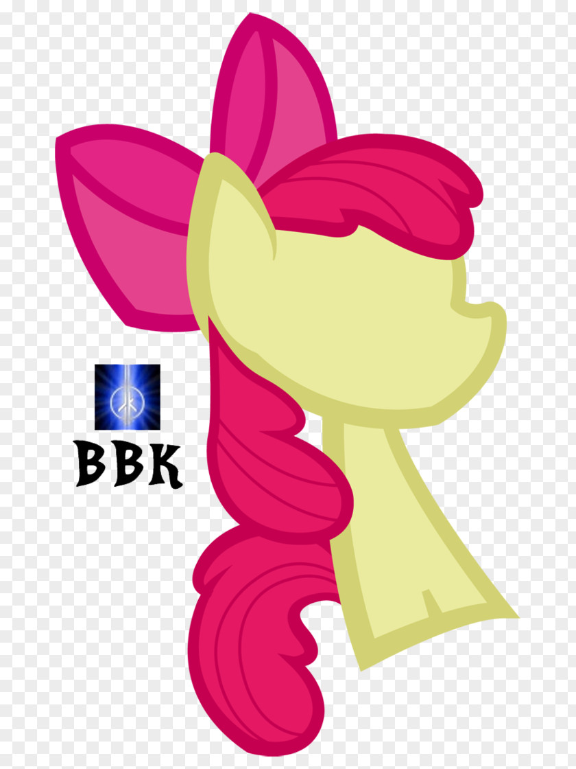 Apple Bloom Pink M Character Fiction Clip Art PNG