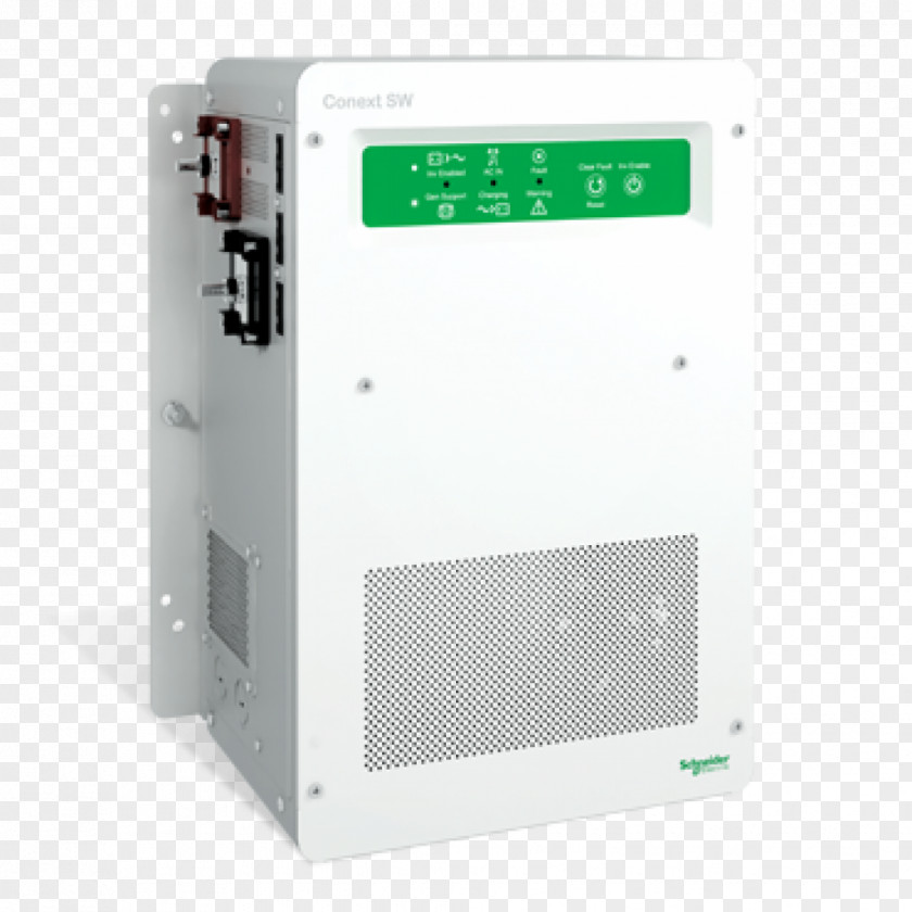 Battery Charger Power Inverters Schneider Electric Stand-alone System Solar Inverter PNG