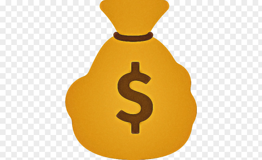 Currency Dollar Money Bag Emoji PNG
