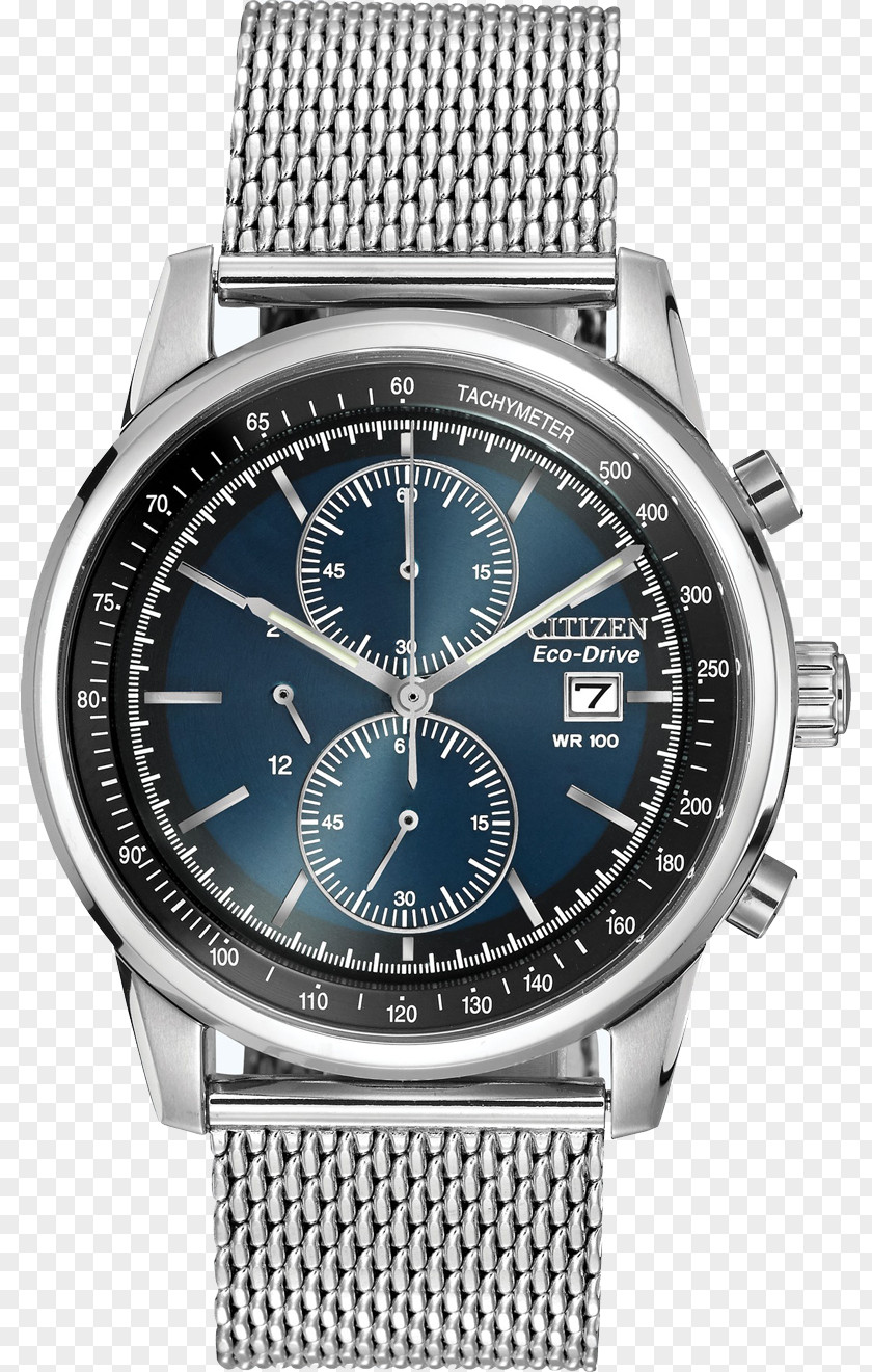 Eco-Drive Citizen Holdings Watch Strap Chronograph PNG