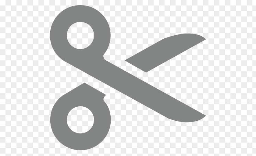 Emoji Scissors Logo Brand Line Font PNG
