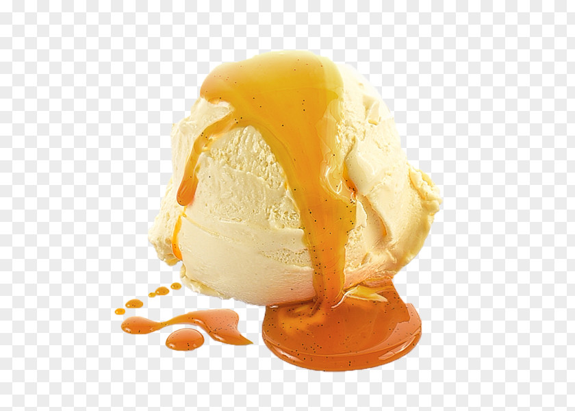 Ice Cream Gelato Flavor Orange S.A. PNG