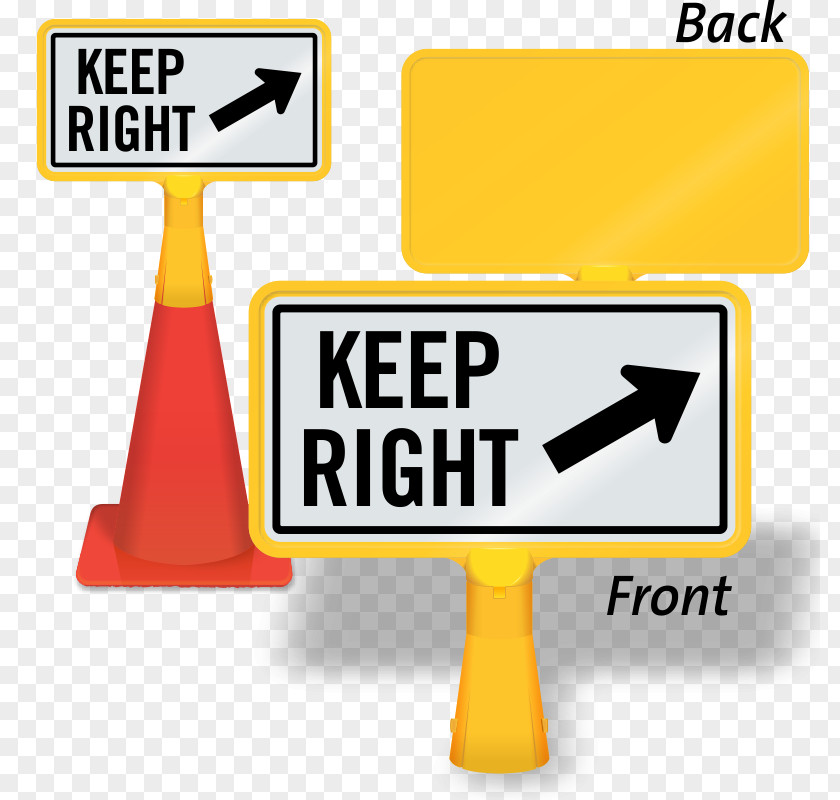 Keep Right Traffic Sign Manual On Uniform Control Devices The Highway Code PNG