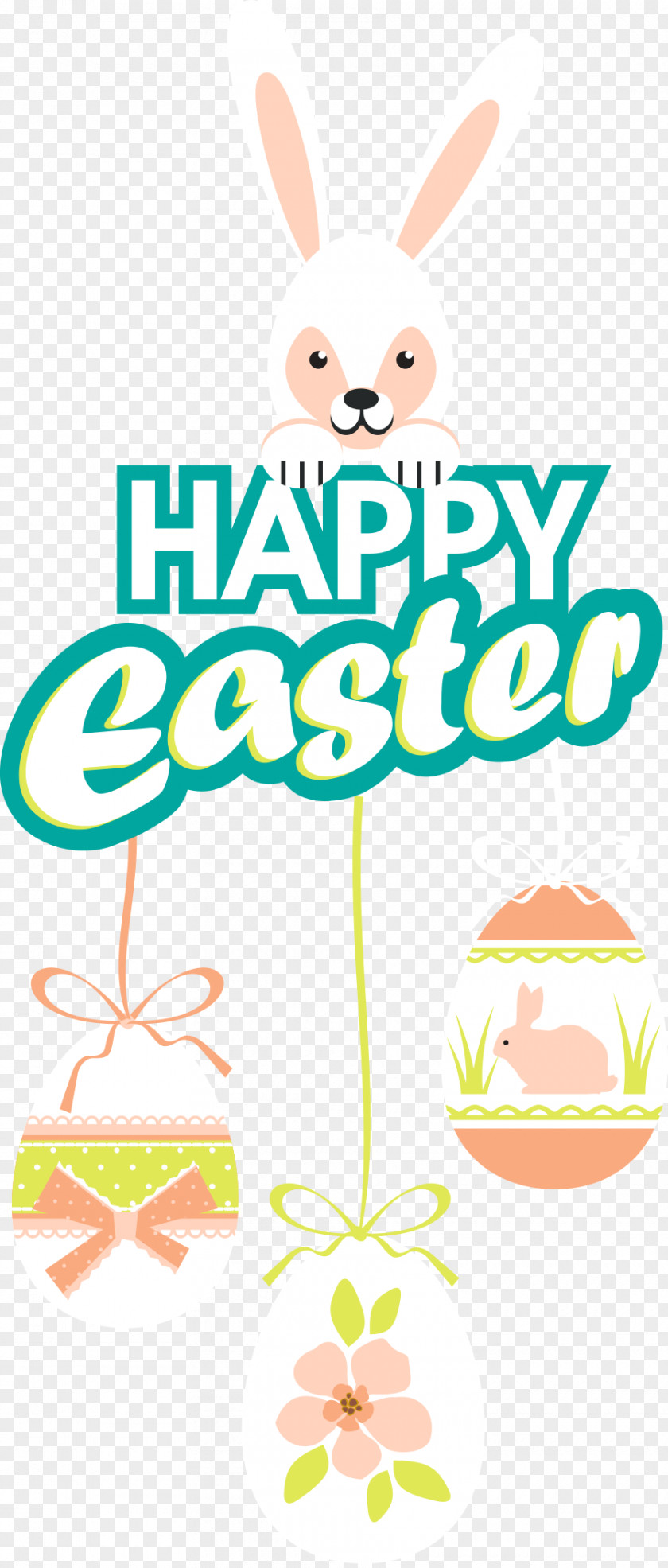 Vector Bunny Birthday Easter Rabbit Hare Clip Art PNG