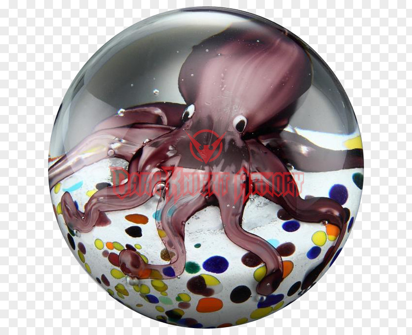Paper Weight Octopus Paperweight Collectable Glass Art PNG