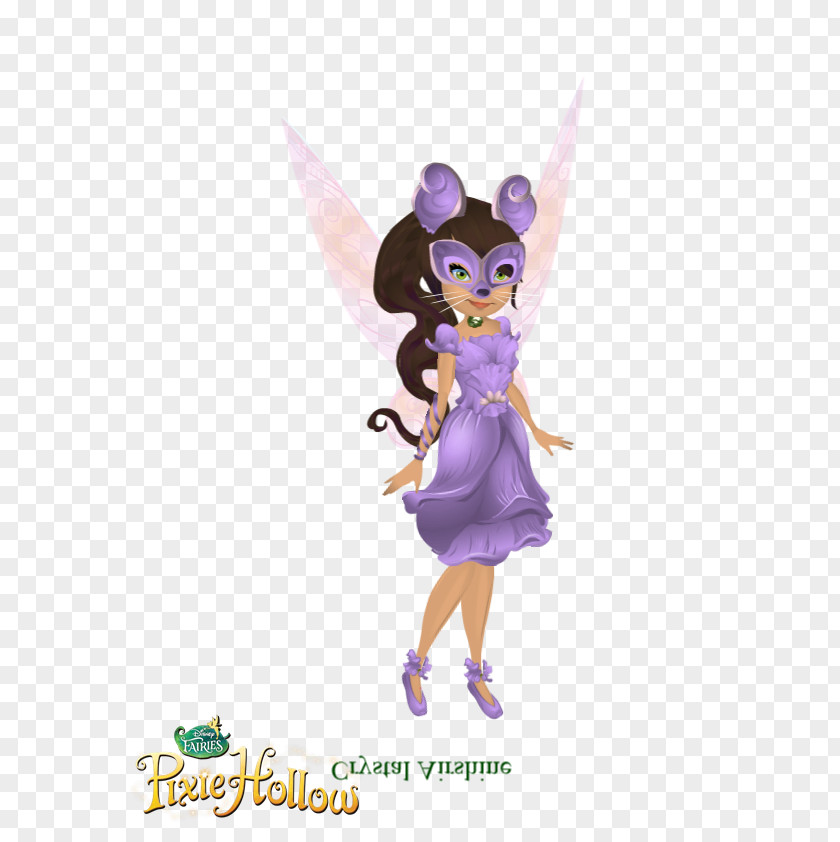 Pixie Hollow Fairy Figurine Cartoon PNG