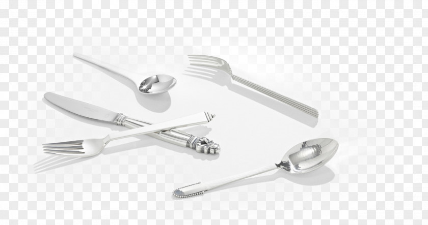 Table Knives Cutlery Sterling Silver Christofle Tableware PNG
