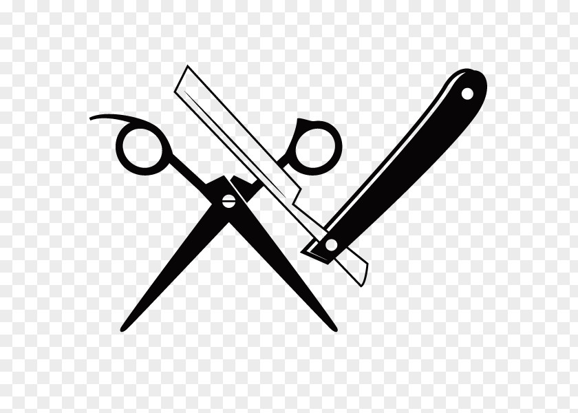 Vector Barber Tools Comb Hairstyle Hairdresser PNG