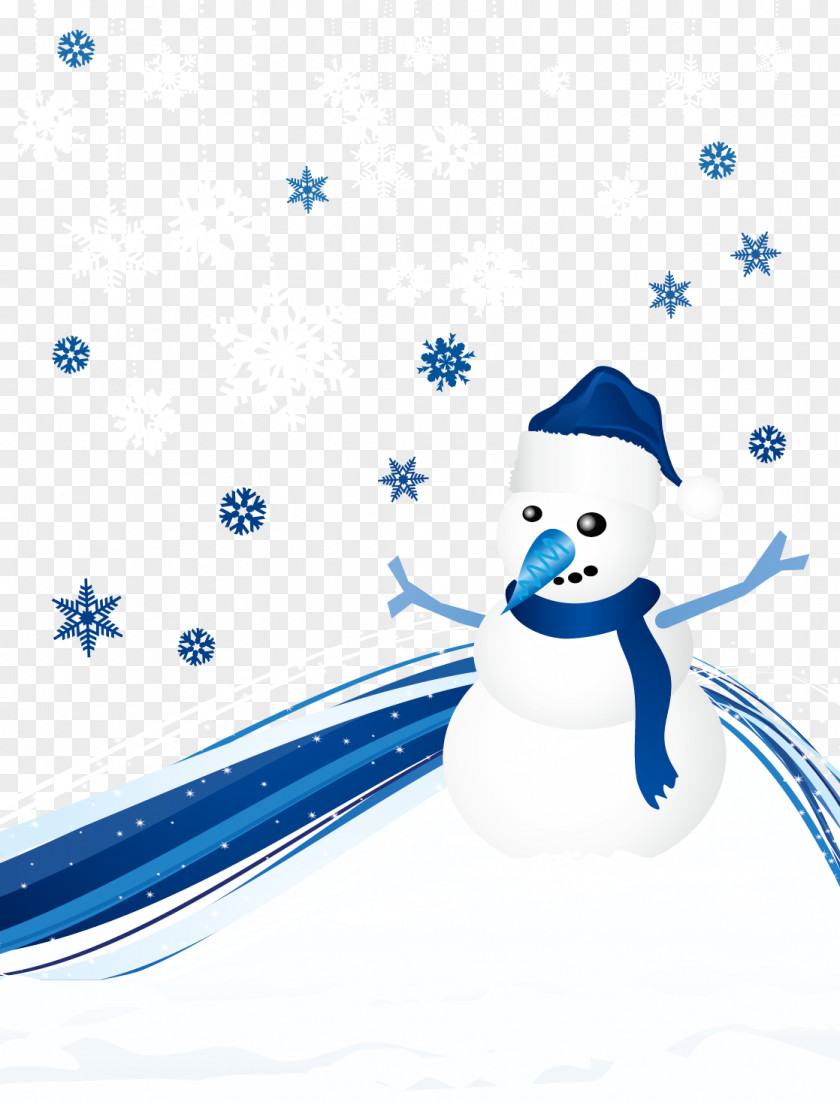 Vector Snowman Euclidean PNG