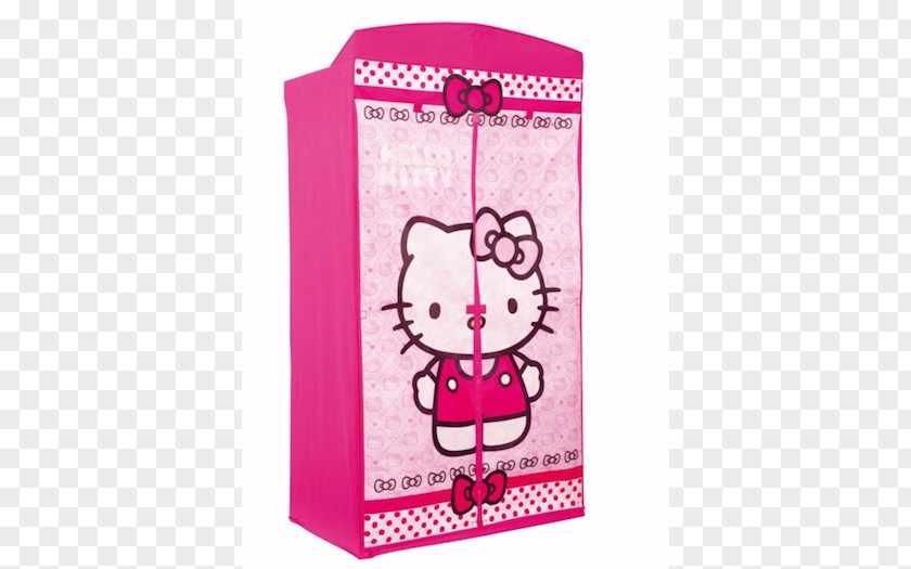 Tissu Armoires & Wardrobes Hello Kitty Bedroom Textile Worlds Apart PNG