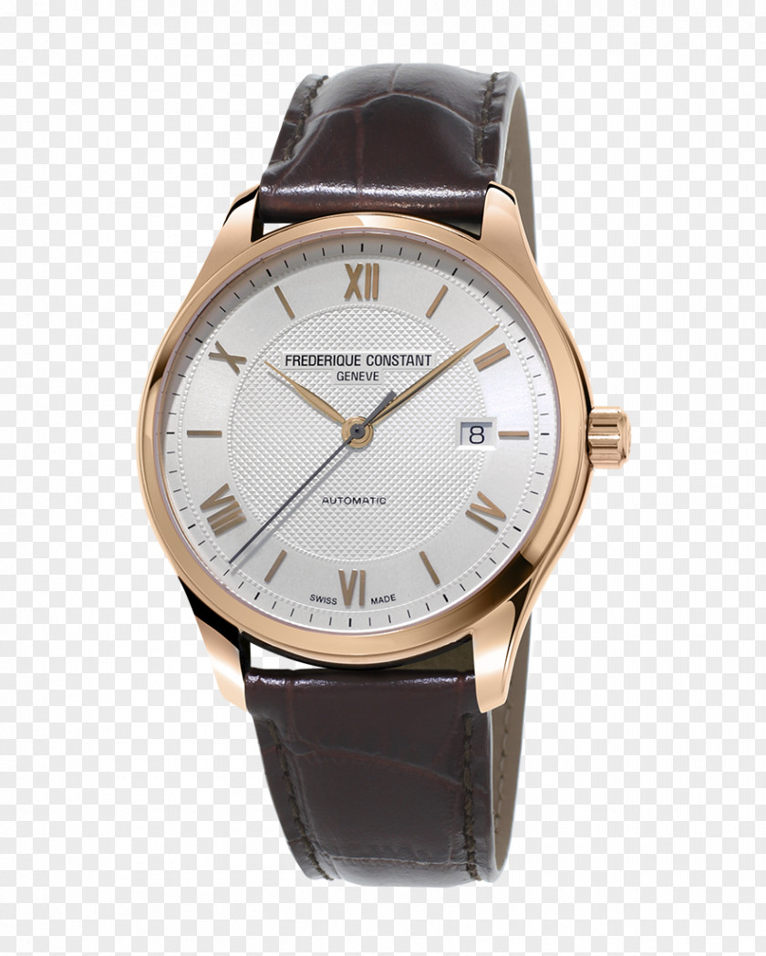 Watch Frédérique Constant Frederique Men's Classics Auto Moonphase Gold Jewellery PNG