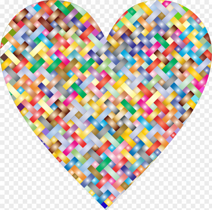 Weaving Heart Clip Art PNG