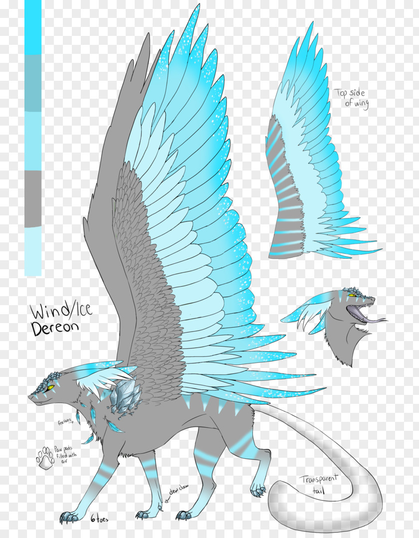 Feather Beak Tail PNG