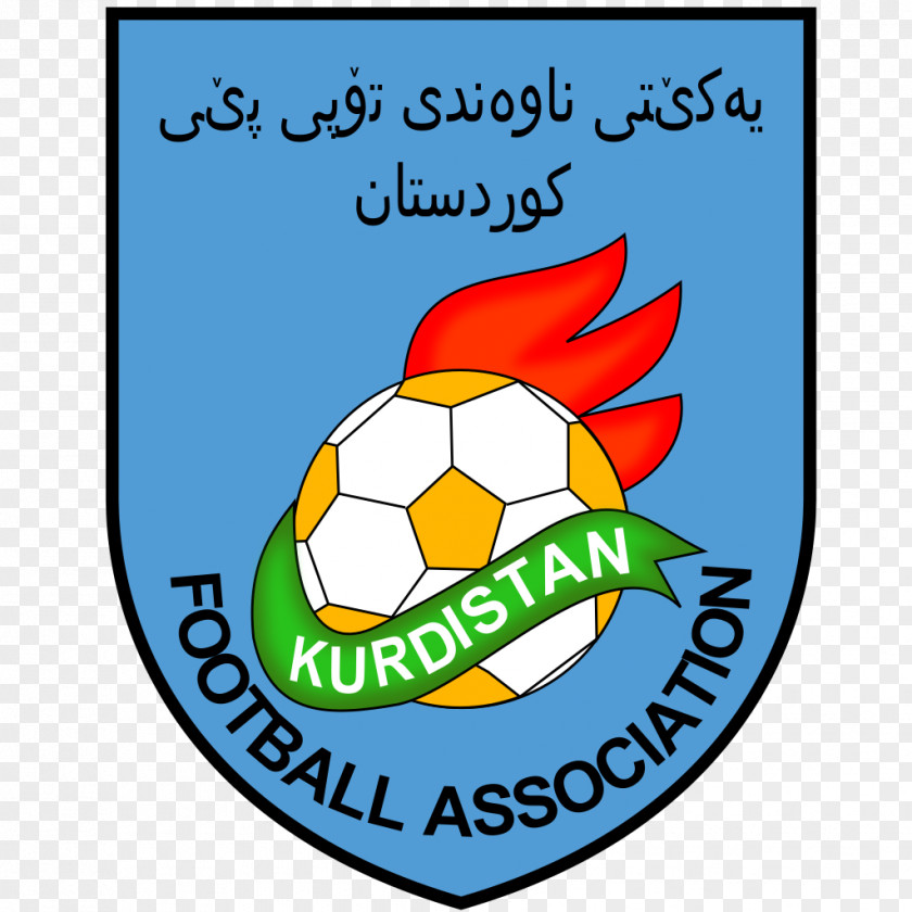 Football Iraqi Kurdistan National Team Arameans Suryoye Kurdish Region. Western Asia. PNG