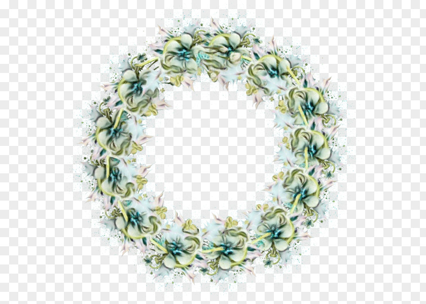 Lei Plant Christmas Wreath Drawing PNG