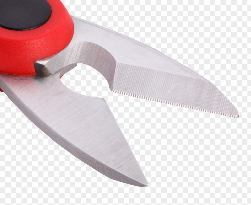 Scissors Knife Serrated Blade Wire Stripper PNG