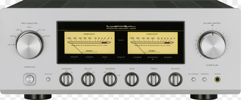 Yamaha Integrated Amplifier Audio Power Luxman Corporation PNG