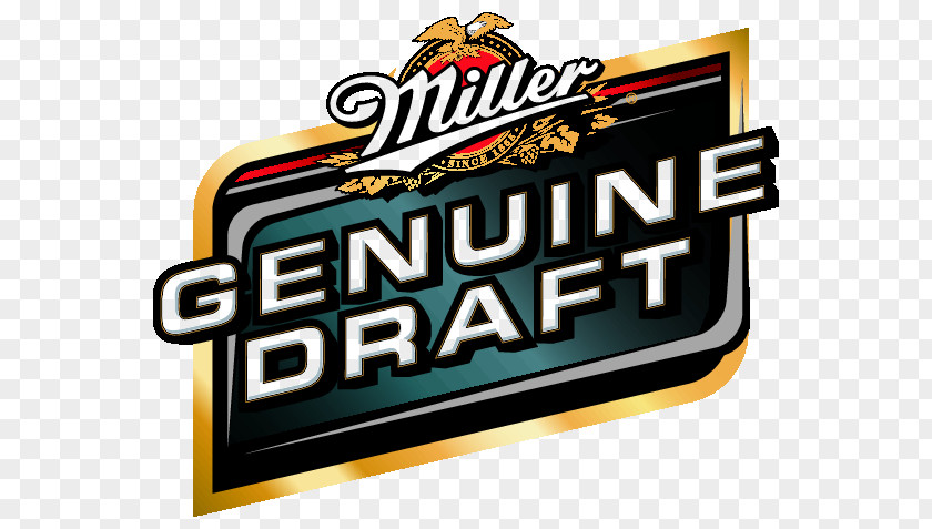 Beer Draught Miller Brewing Company United States Genuine Draft PNG