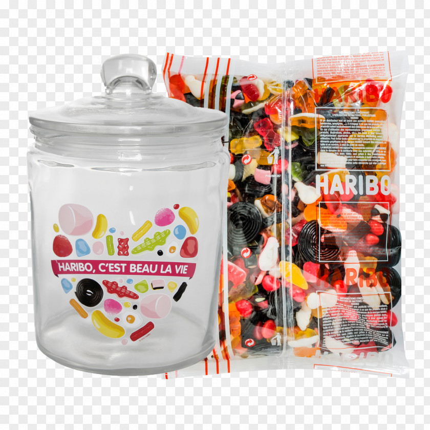 Candy Jelly Bean Gummi Haribo Bombonierka PNG