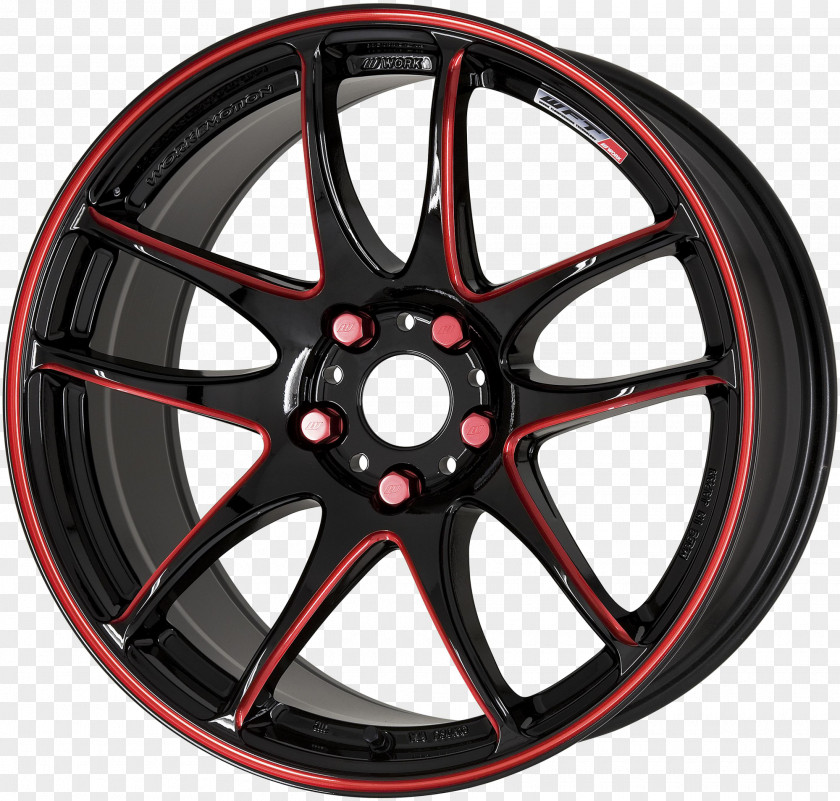 Car WORK Wheels Rim Alloy Wheel PNG