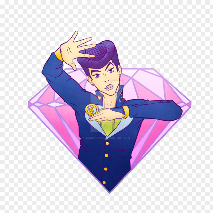 Diamond Is Unbreakable Cartoon Clothing Accessories Character Fiction PNG