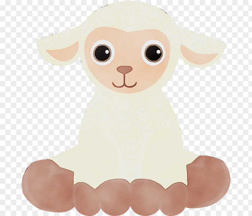 Fawn Cowgoat Family Cartoon Sheep Goats Clip Art PNG