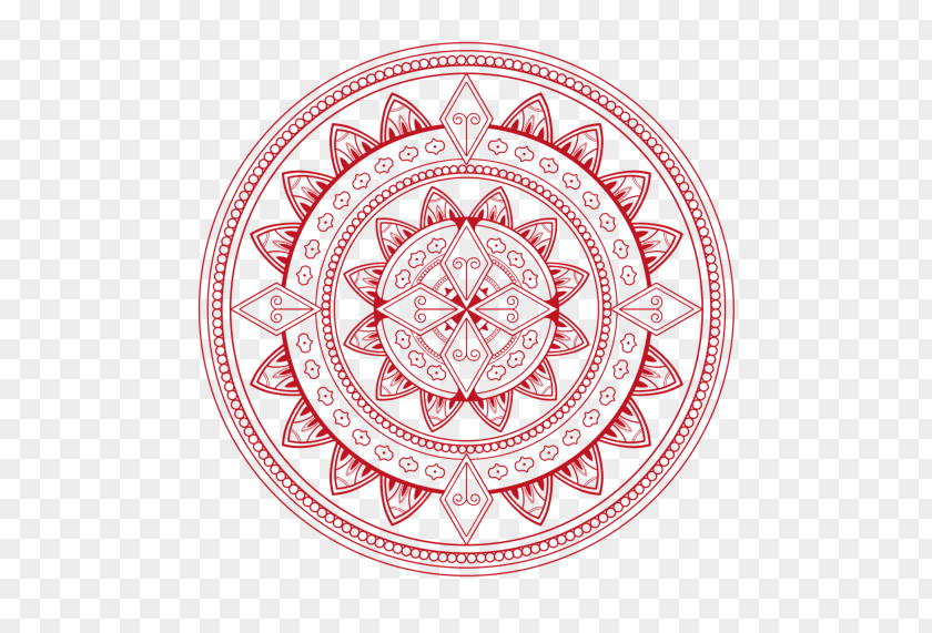 Hinduism Mandala Symbol PNG