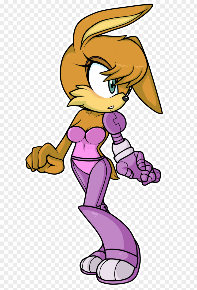Princess Sally Acorn Bunnie Rabbot Sonic The Hedgehog Metal & PNG