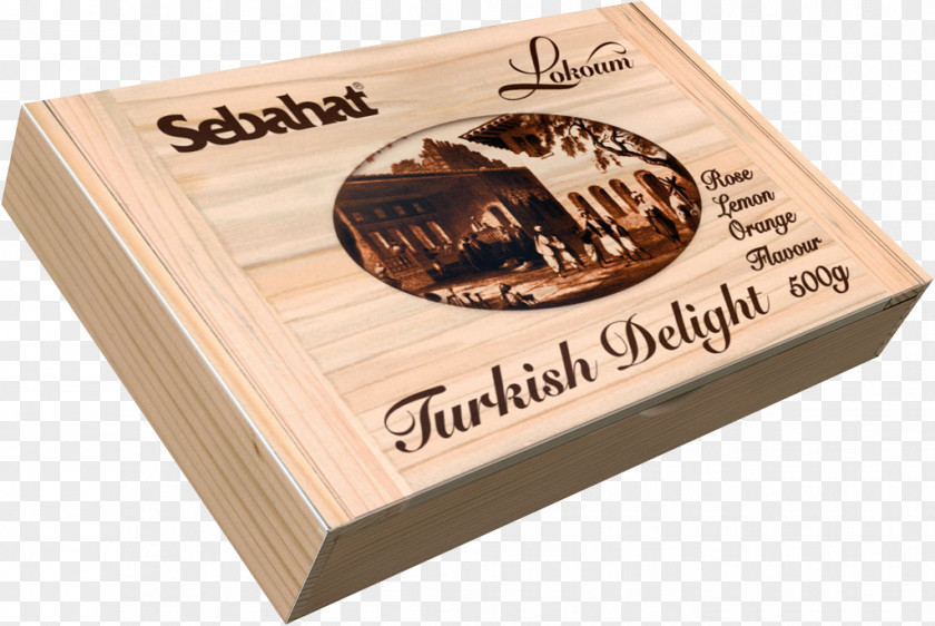 Box Turkish Delight Wooden Cuisine Nut PNG