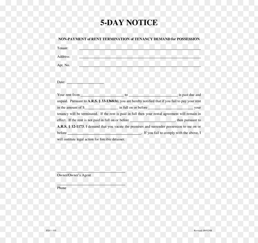 For Rent Document Quitclaim Deed Form Poster PNG